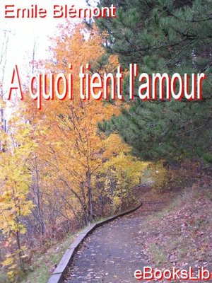 A quoi tient l'amour - ebook